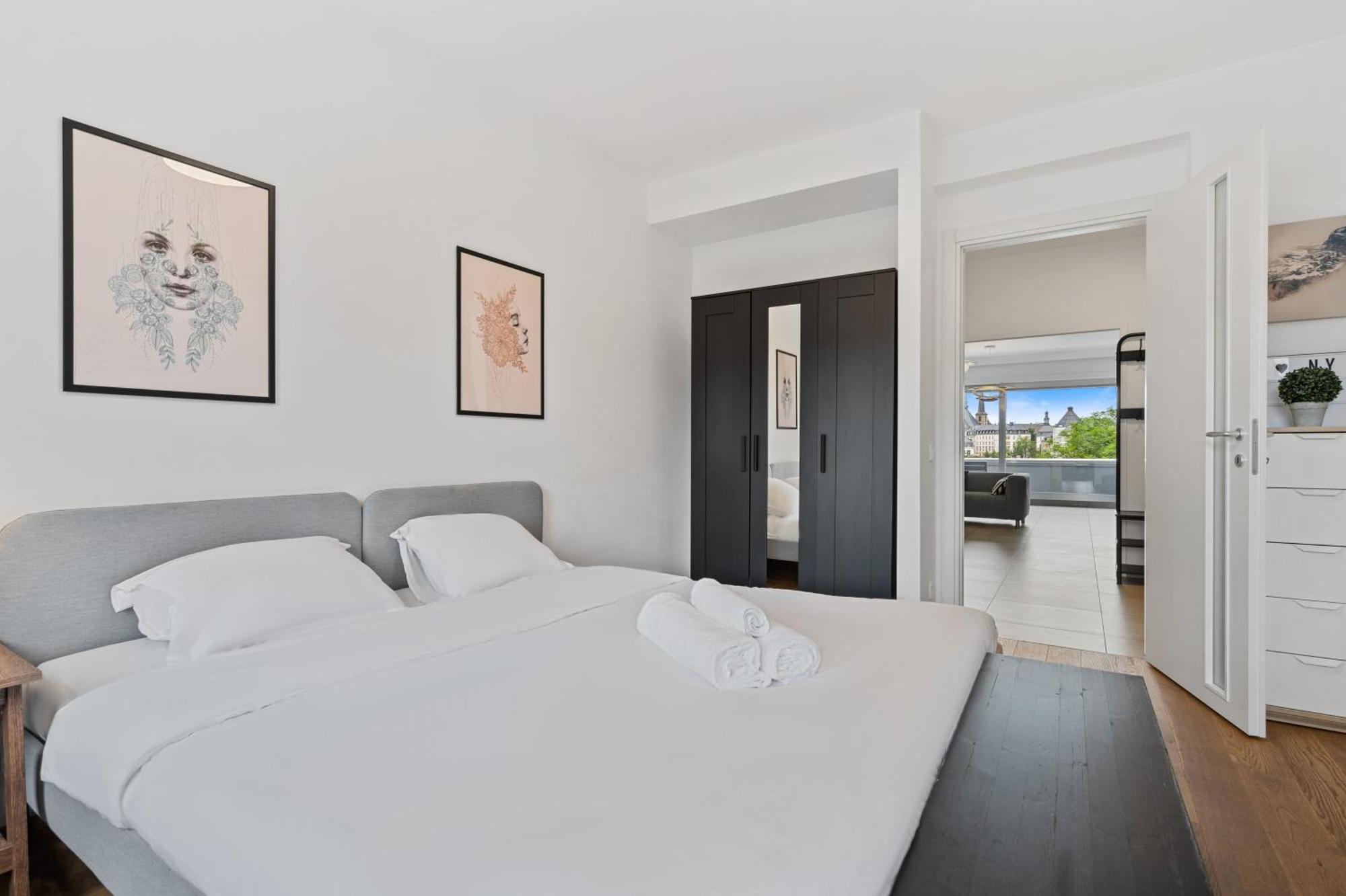 Central Lux 2Br Apt With City Views & Balcony Lussemburgo Esterno foto