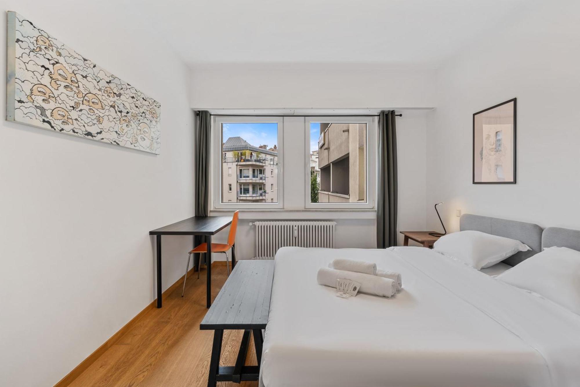 Central Lux 2Br Apt With City Views & Balcony Lussemburgo Esterno foto